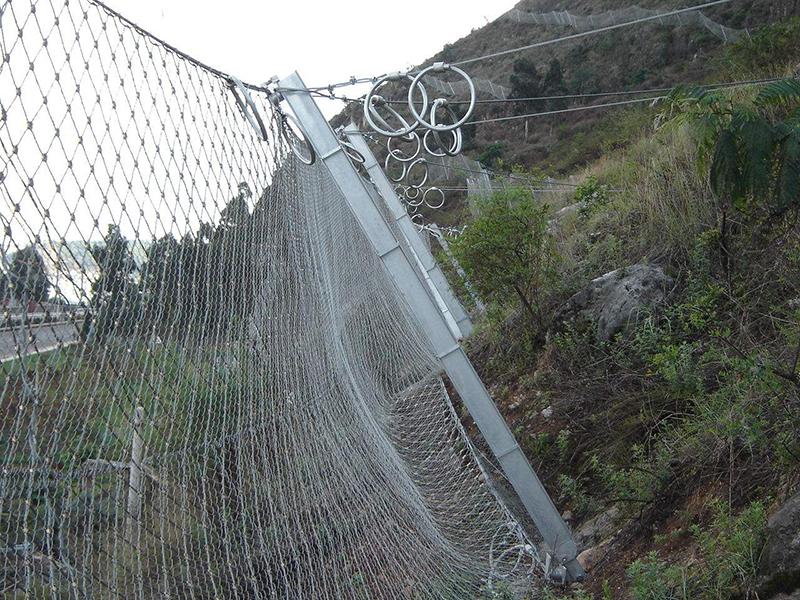 邊坡錨固防護網